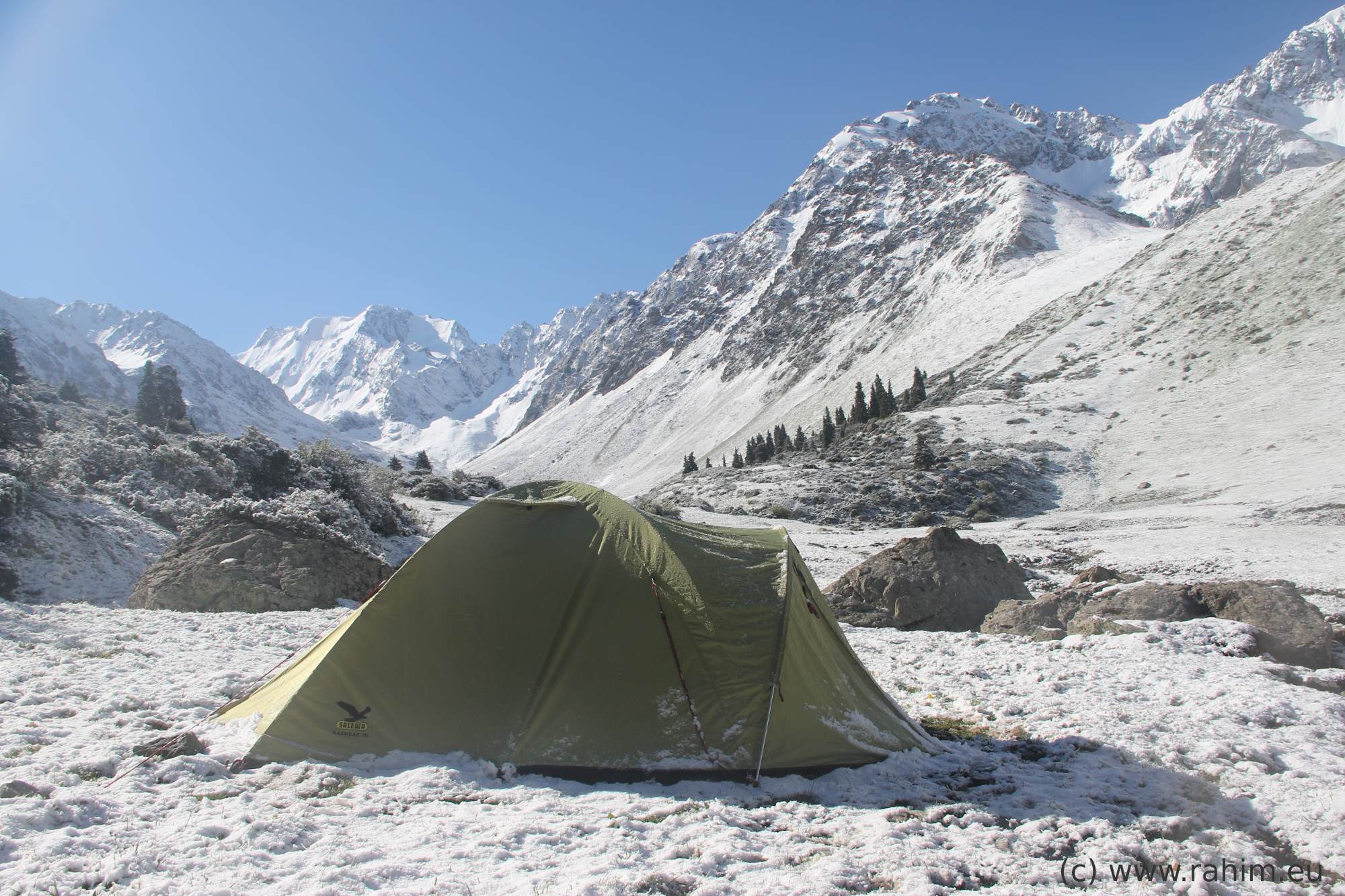 camping south of Karakol