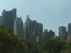 Manhatten, seen from the Central Park